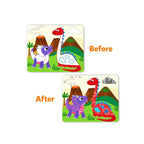 No-Mess Creative Dinosaur Sticker Activity Set with Colorful Art Fun for Kids