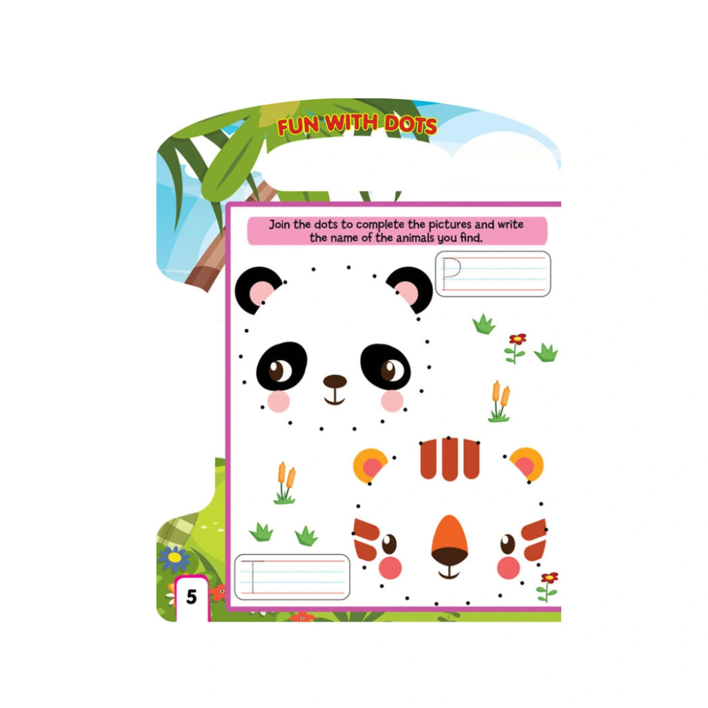 Animal learning and tracing book 