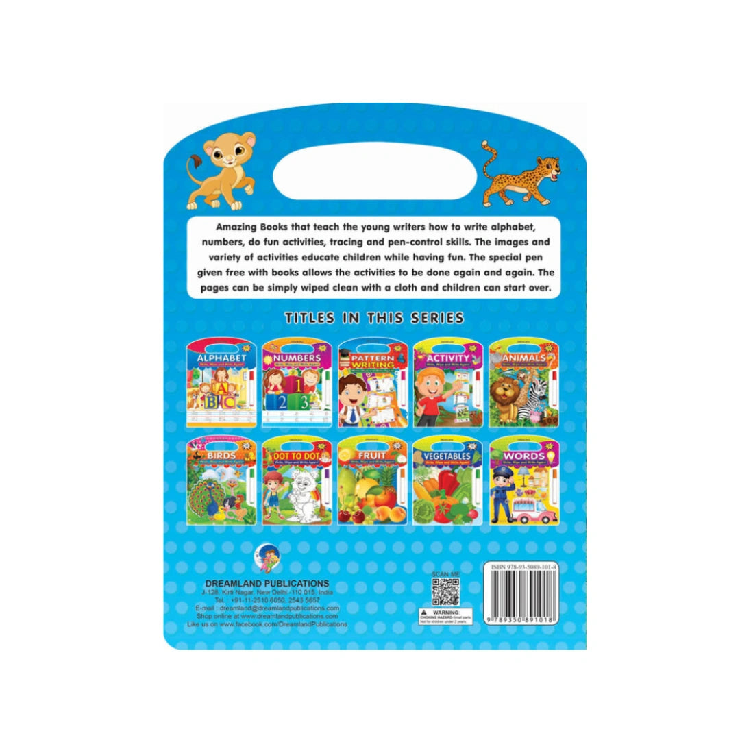 Animal learning and tracing book 
