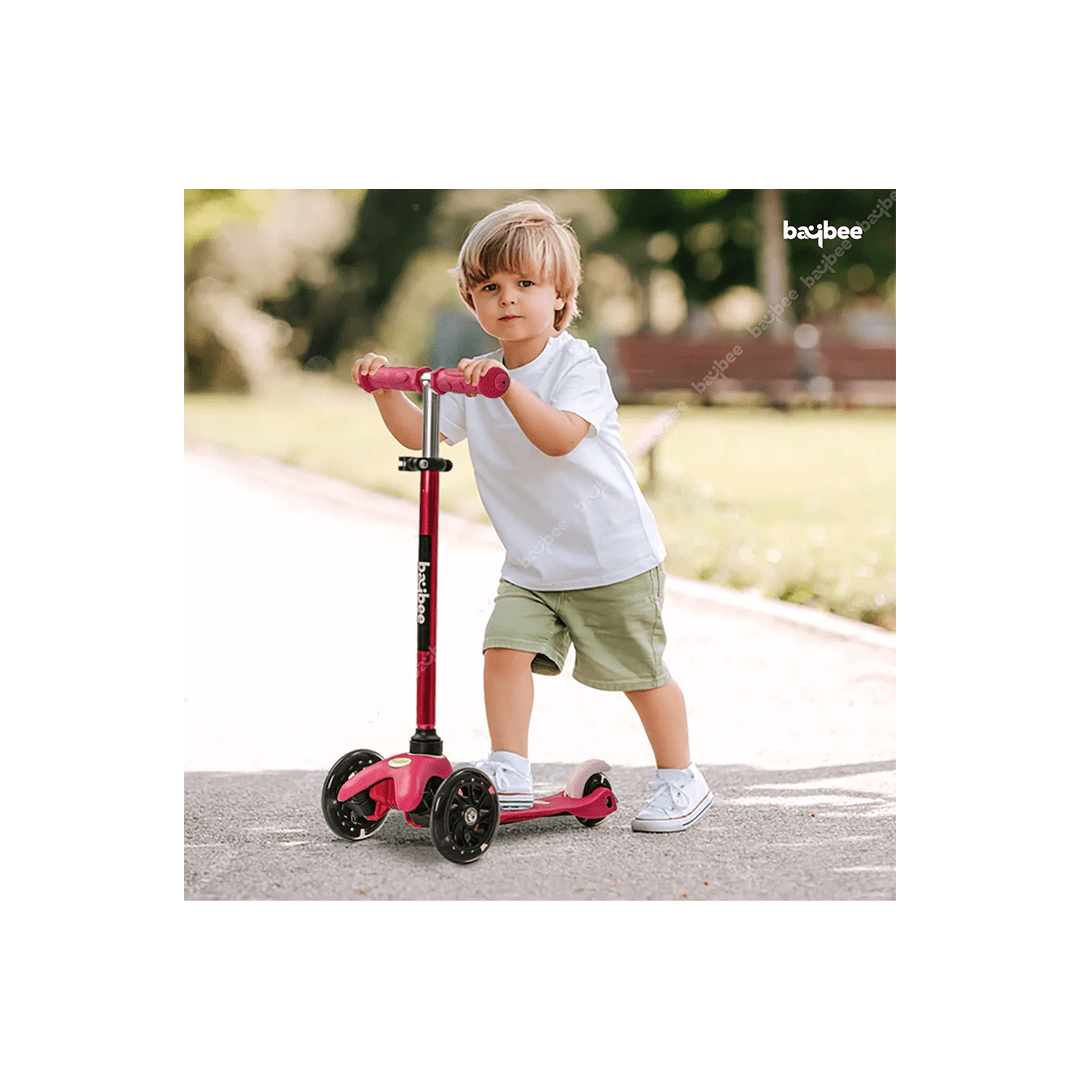 Baybee Ride-ons Baybee Mini Zapper Kick Scooter for Kids with 3 Height Adjustable Handle