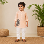KURTHA ORANGE FOR BOYS