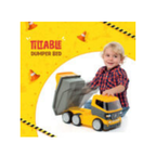 Funskool MOLTO Dumper Truck Toy, Construction Vehicle for Kids, Pretend Play Toy, Age 3+