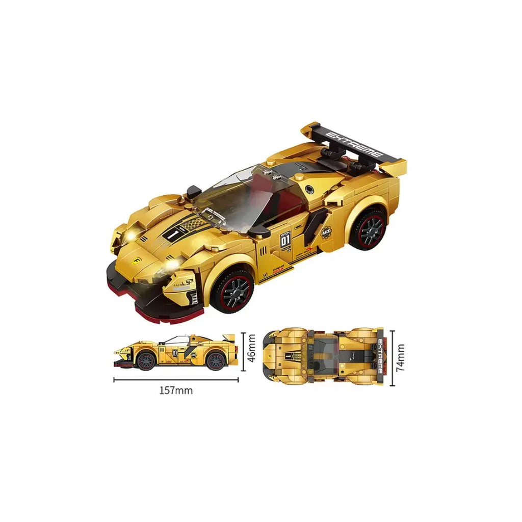 TY Sports Car Racing Model Building Blocks Construction Toy Creative Toy-29