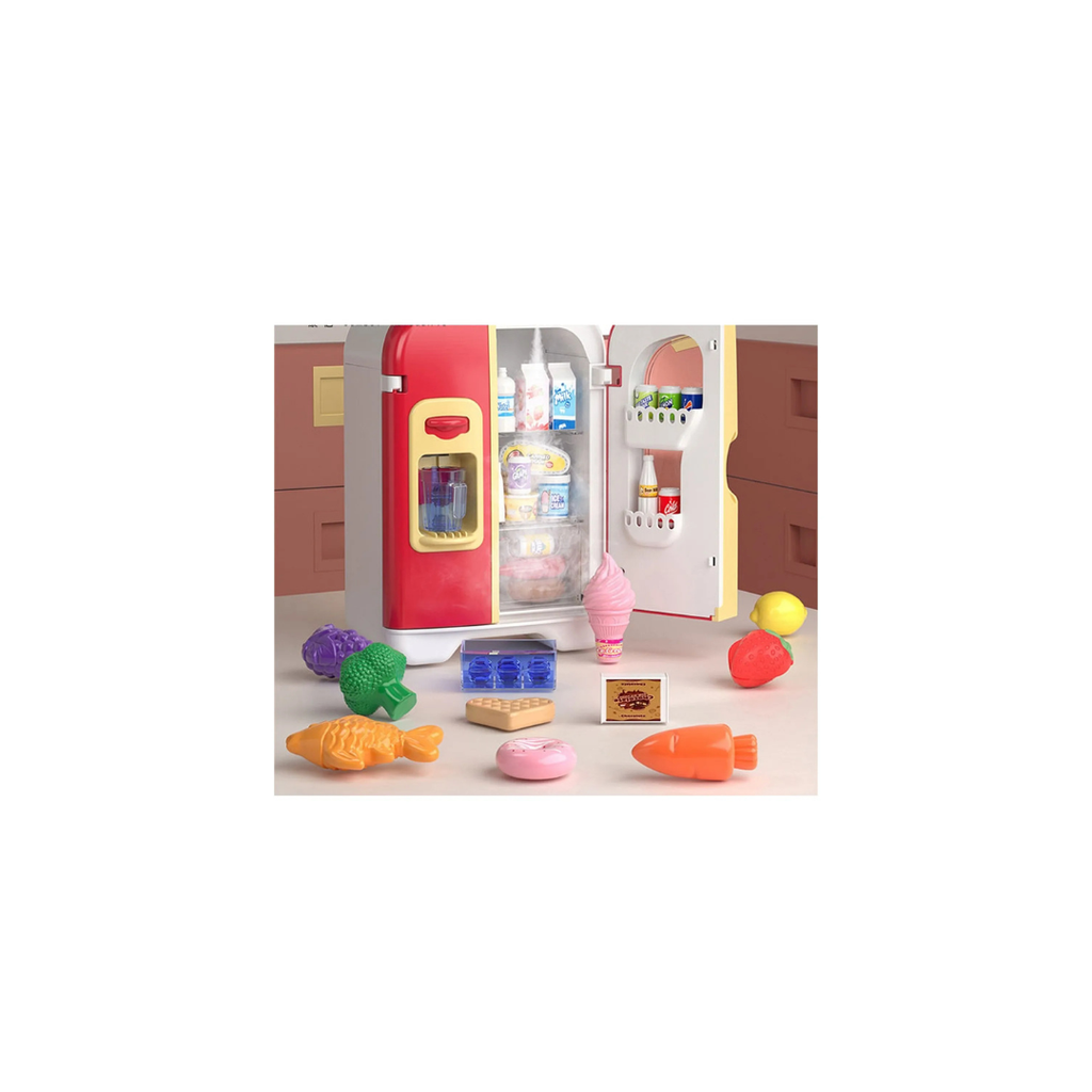 Toy Rush Mini Dollhouse Refrigerator Toy for Kids, Age 3+, Random Colour as per Availability