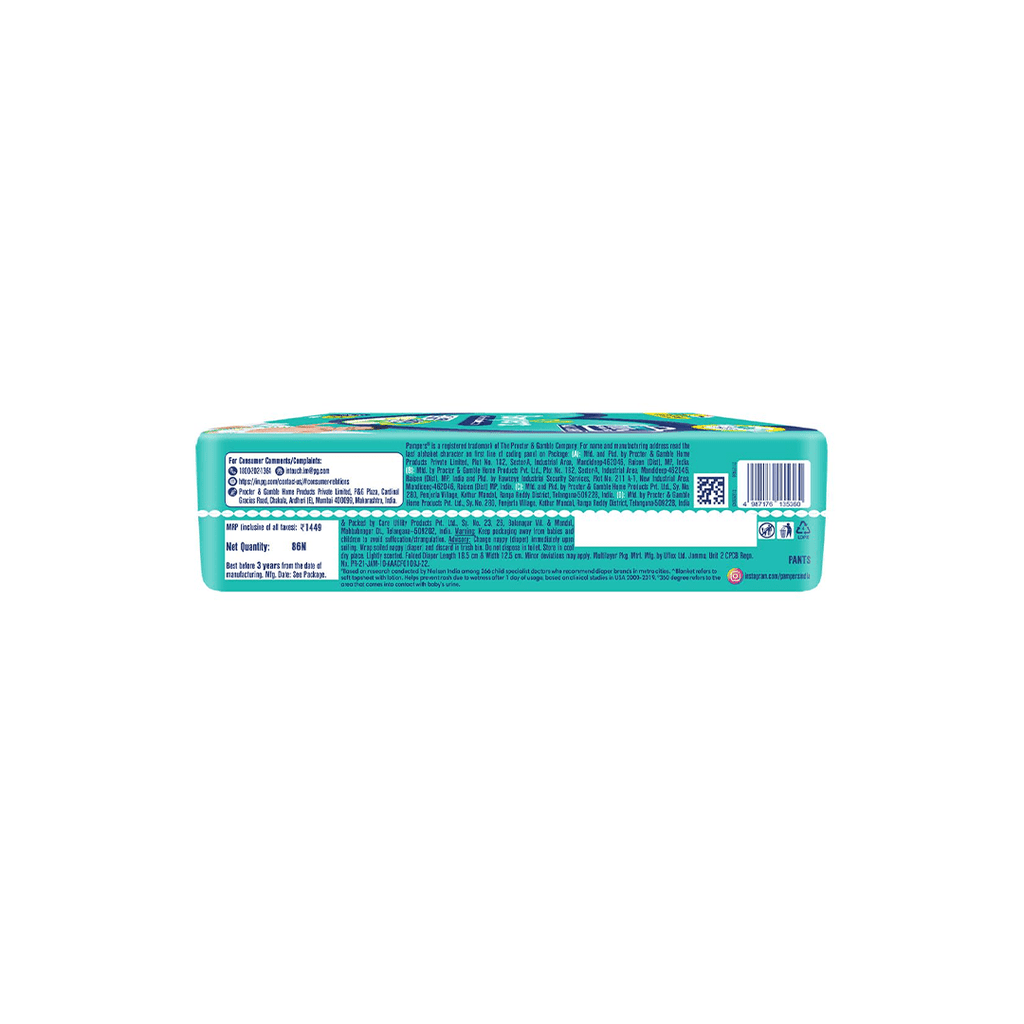 Pampers All round Protection Pants, X-Large size baby diapers  9-14Kg (XL)