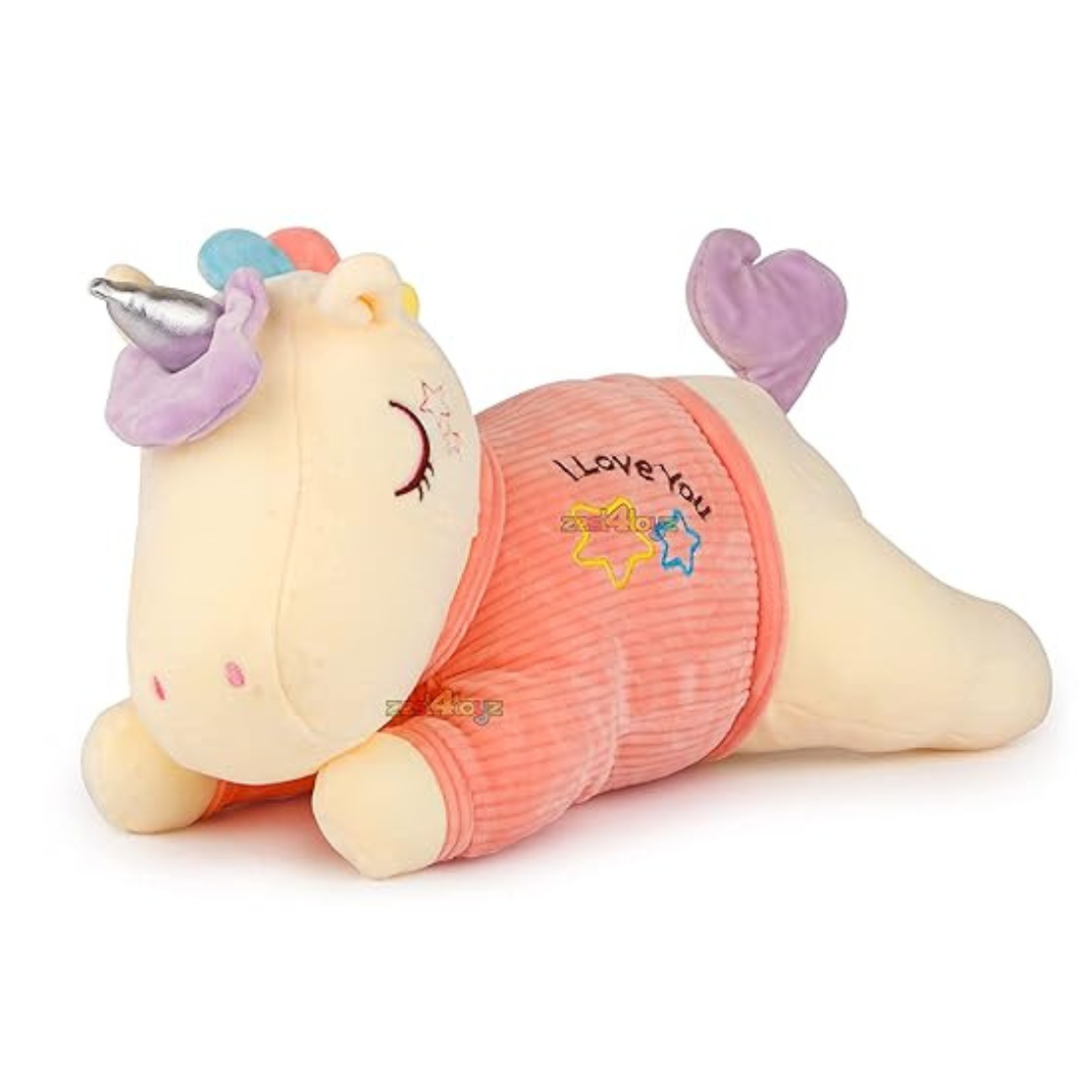 Sleeping Jacket Unicorn Plush Toy | Cute Unicorn Soft Toy for Kids
