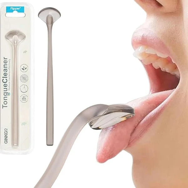 Flipper Tongue Cleaner Ginkgo- Smoke