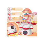 32-Piece Fast Food Pretend Play Set – Kids Kitchen Role Play Toy
