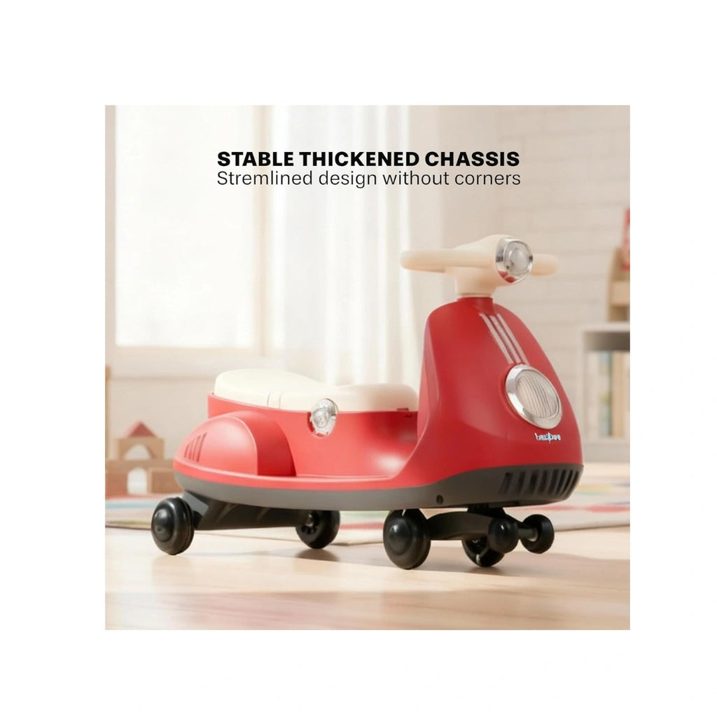 Baby Swing Car with Storage