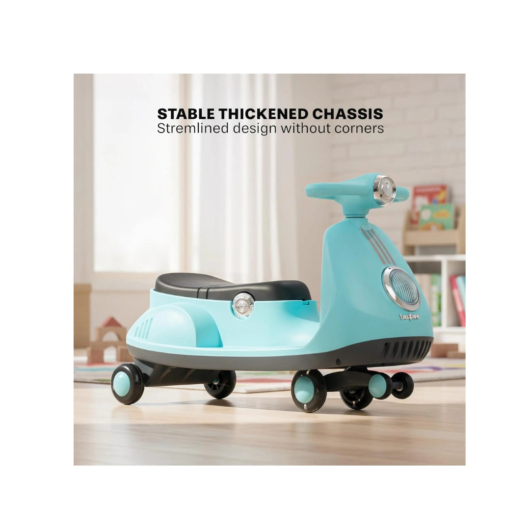 Baby Swing Car with Storage
