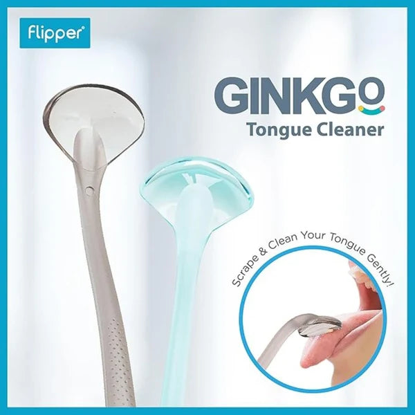 Flipper Tongue Cleaner Ginkgo- Icey Blue