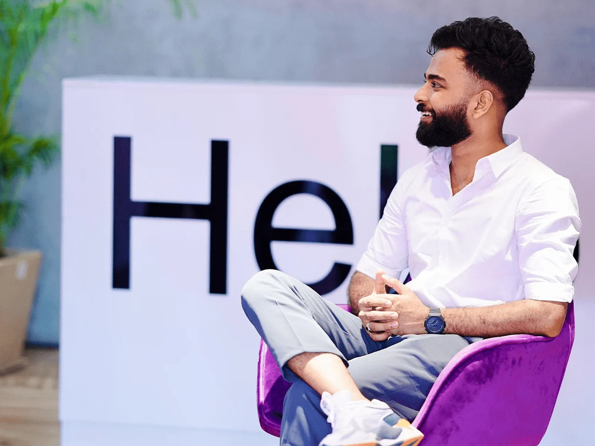 Arun Prasad, Founder and CEO of Interval Magic Lamps
