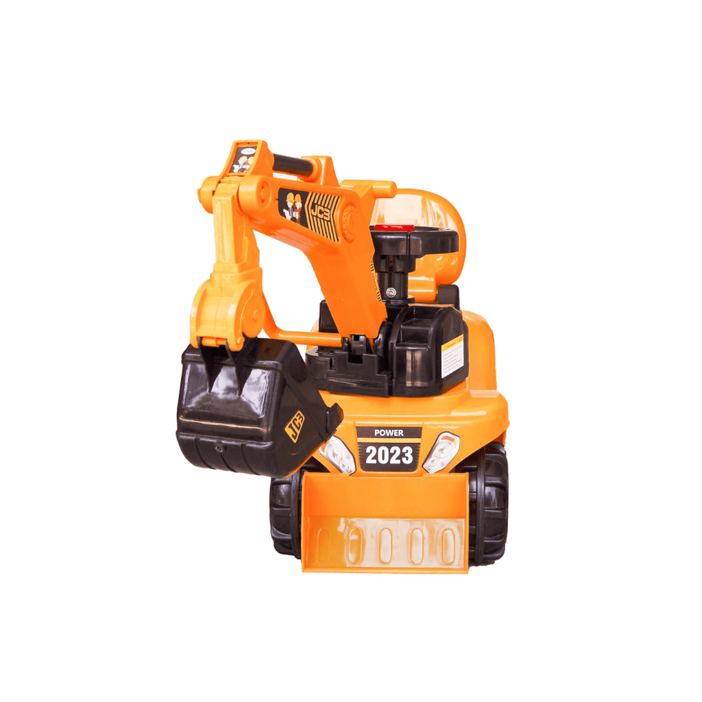 4Kids JCB Ride-On Excavator Bulldozer Truck For Kids