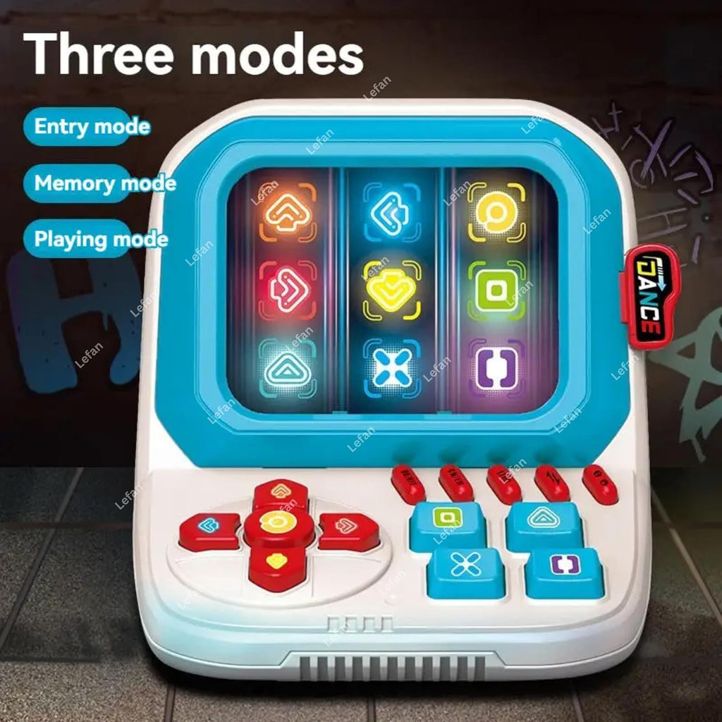 UB Collections Tabletop Electronic Finger Dance Rhythm Arcade Game with Light-Up Display & Musical Push-Button Console (3+ Years)