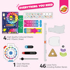 Smartivity DIY Interactive Clock with Stationary Organiser for Kids,Features an Infinity Calendar,Educational Toy (6-12 Years+)