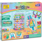 Imagimake Rainbow Loom Bands Charms and Beads Creative Kit for Kids 7+ Years Random Colour as per Availability