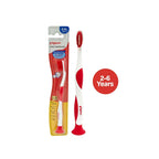 Pigeon Kids Toothbrush with free Tooothpaste, Soft Rounded Bristles Baby & Kids Toothbrush with Easy-Grip Handle, BPA-Free Child-Safe Material, Gentle Oral Care Toothbrush for Toddlers & Growing Kids (2 Years+)