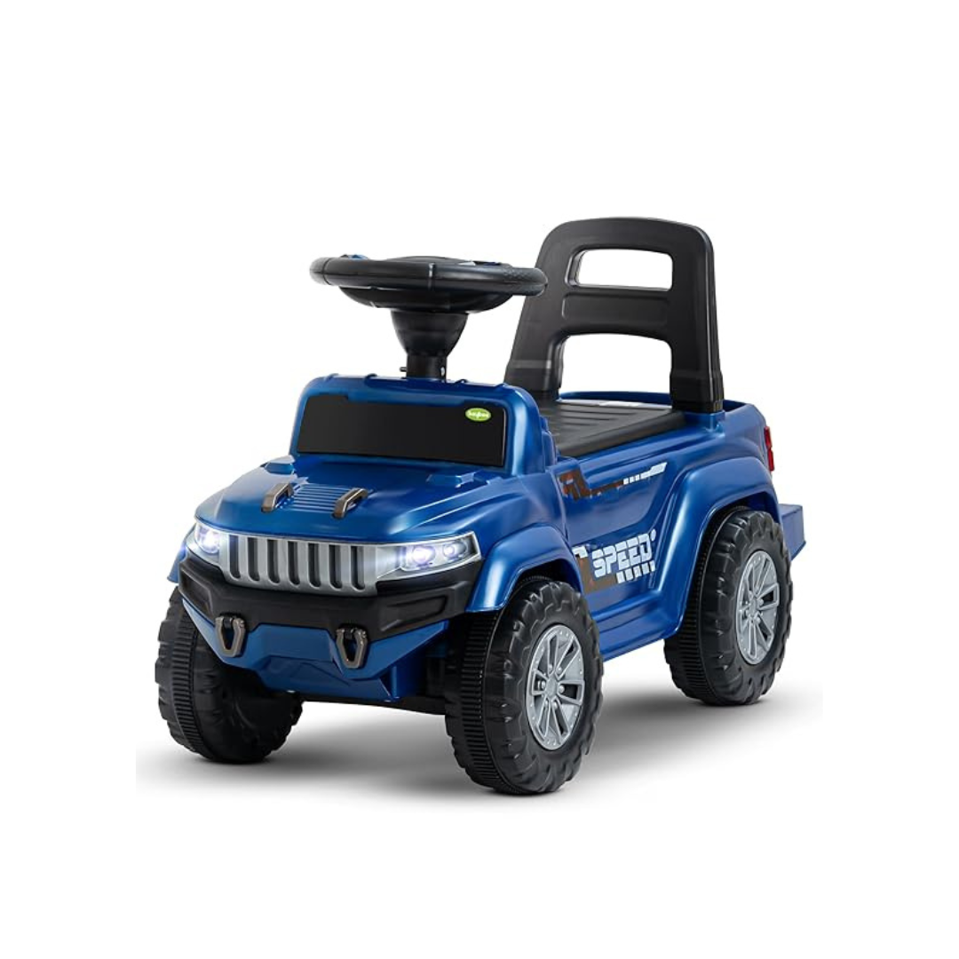 Baybee Speedy Baby Ride on Car for Kids, Push Ride on Toy With Led Light
