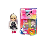 JUGU Alia Pet Collection Doll Set | Alia Doll with Fun Pet Accessories and Multicolor Pouch