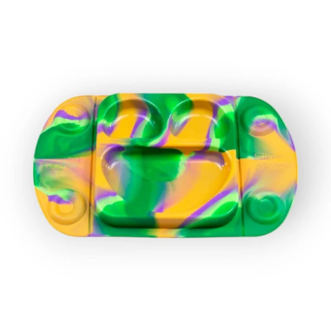EasyTots Mini Mat Silicone Suction Plate - Minimat Dino