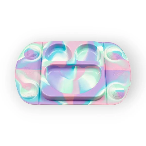 EasyTots Mini Mat Silicone Suction Plate - Minimat Unicorn