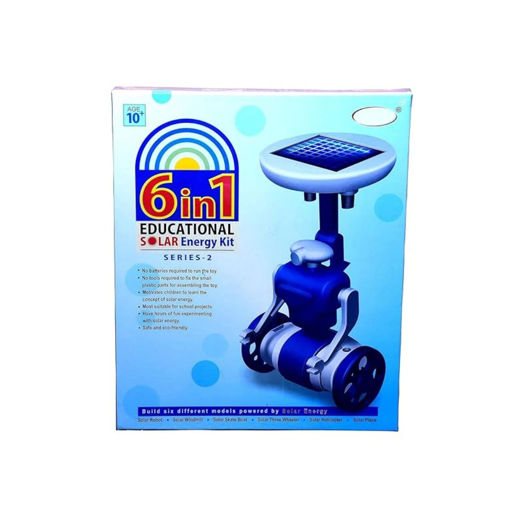 6-in-1 Educational Solar Energy Kit – DIY Solar Powered Model Building Set