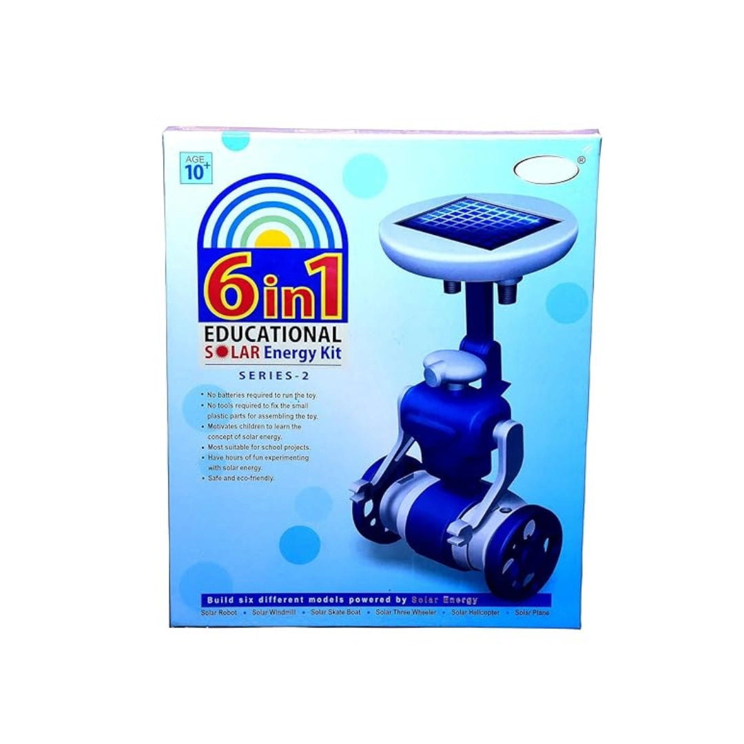 6-in-1 Educational Solar Energy Kit – DIY Solar Powered Model Building Set