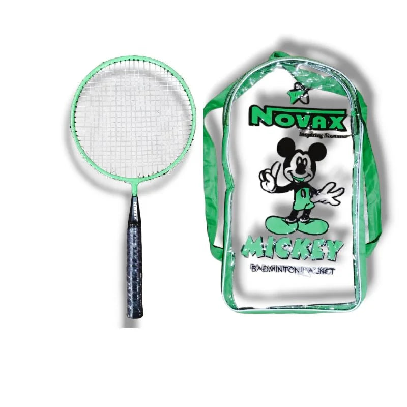 Kids Badminton Racket with Carry Cover Lightweight Junior Racquet for Indoor & Outdoor Play
