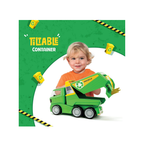 Funskool MOLTO Garbage Truck Toy, Recycle Truck for Kids, Learning and Pretend Play, Age 18 Months+