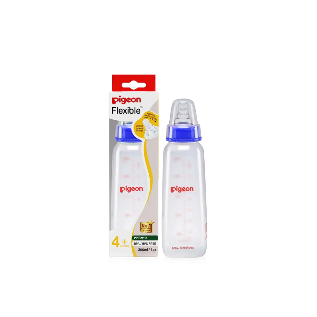 Pigeon Peristaltic Nursing Bottle Baby Feeding Bottle for Infants, Natural Feeding Bottle, BPA Free Milk Bottle for Babies, Safe & Comfortable Daily Feeding Solution