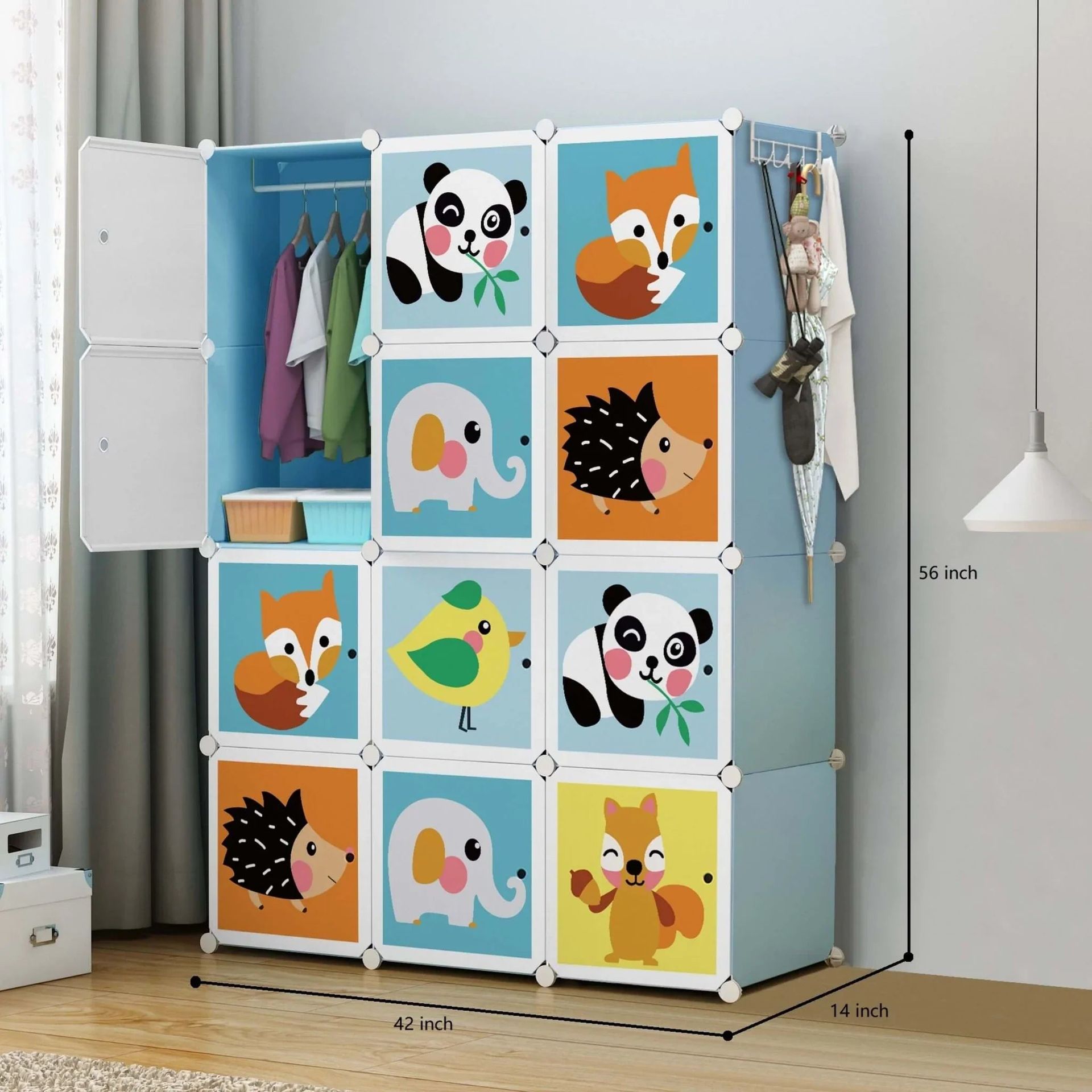 WARDROBE R K -12 9403-PP 12 DOOR