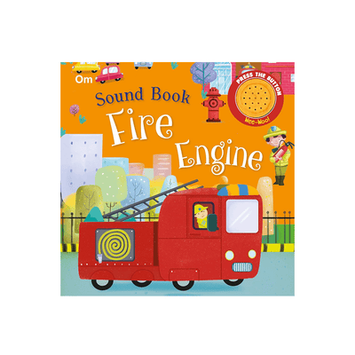 Om Books International Books Om Books Sound Book Fire Engine (Board Book For Children) (1-3 Years)