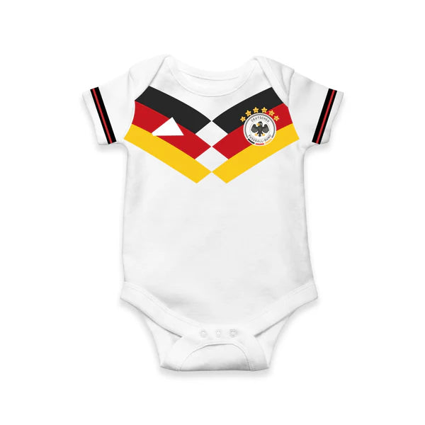 Interval Magic Lamp Football Baby Romper | Little Albiceleste Jersey Outfit
