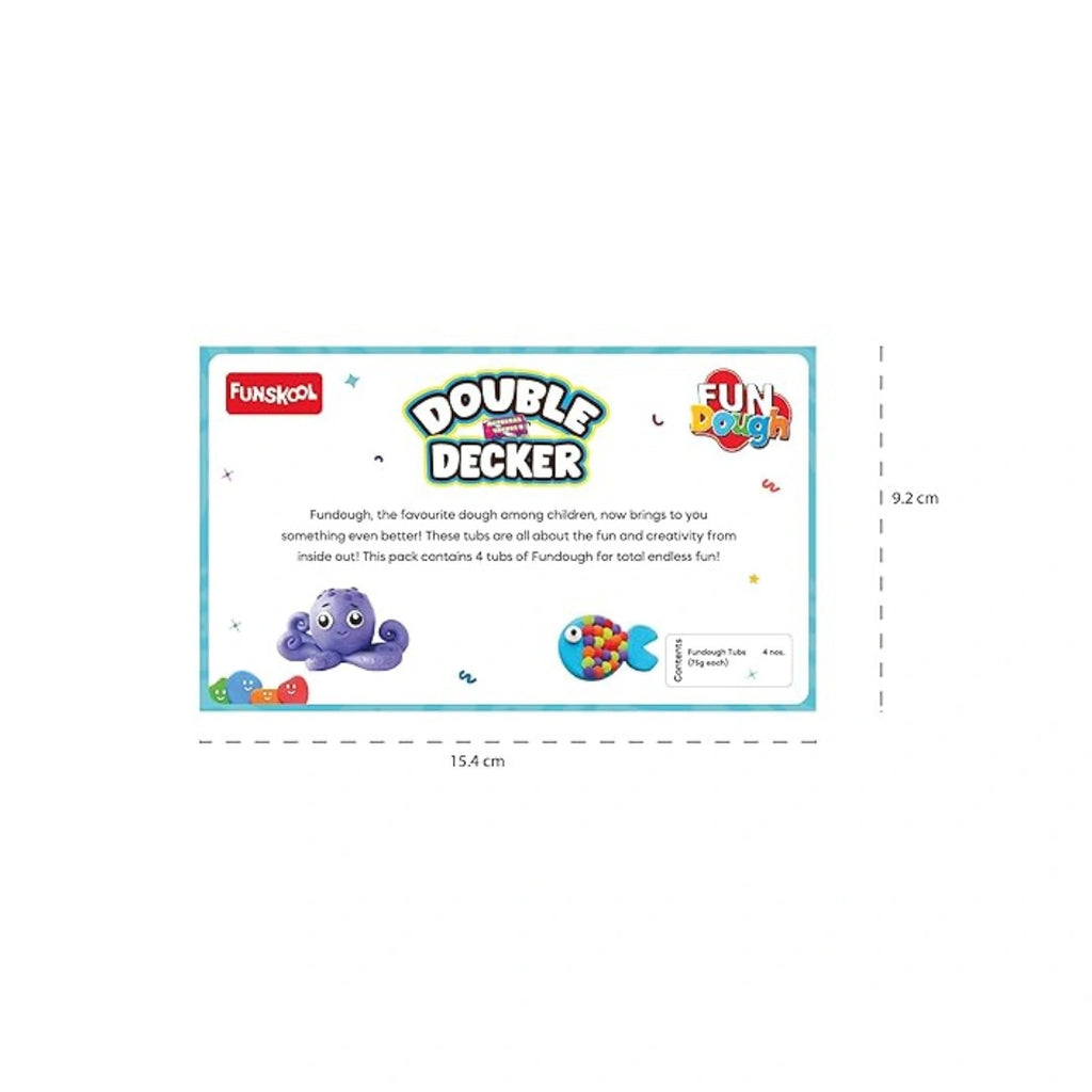 Colourful dough play set