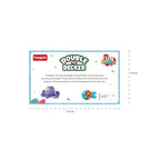 Colourful dough play set