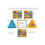 GD Toys Toys GD Toys 5 in 1 Wooden Activity Centre Triangle Alphabet Learning Toy for Toddlers ,ABC Flip Board with Letters, Numbers & Animals, Montessori Sensory Toy For Kids(1 Year+)