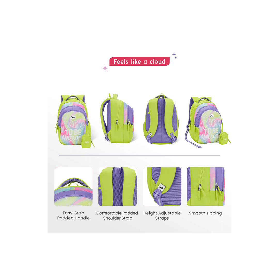 Genie Toys Genie Awesome Small Backpack for Kids (4-7 Years)