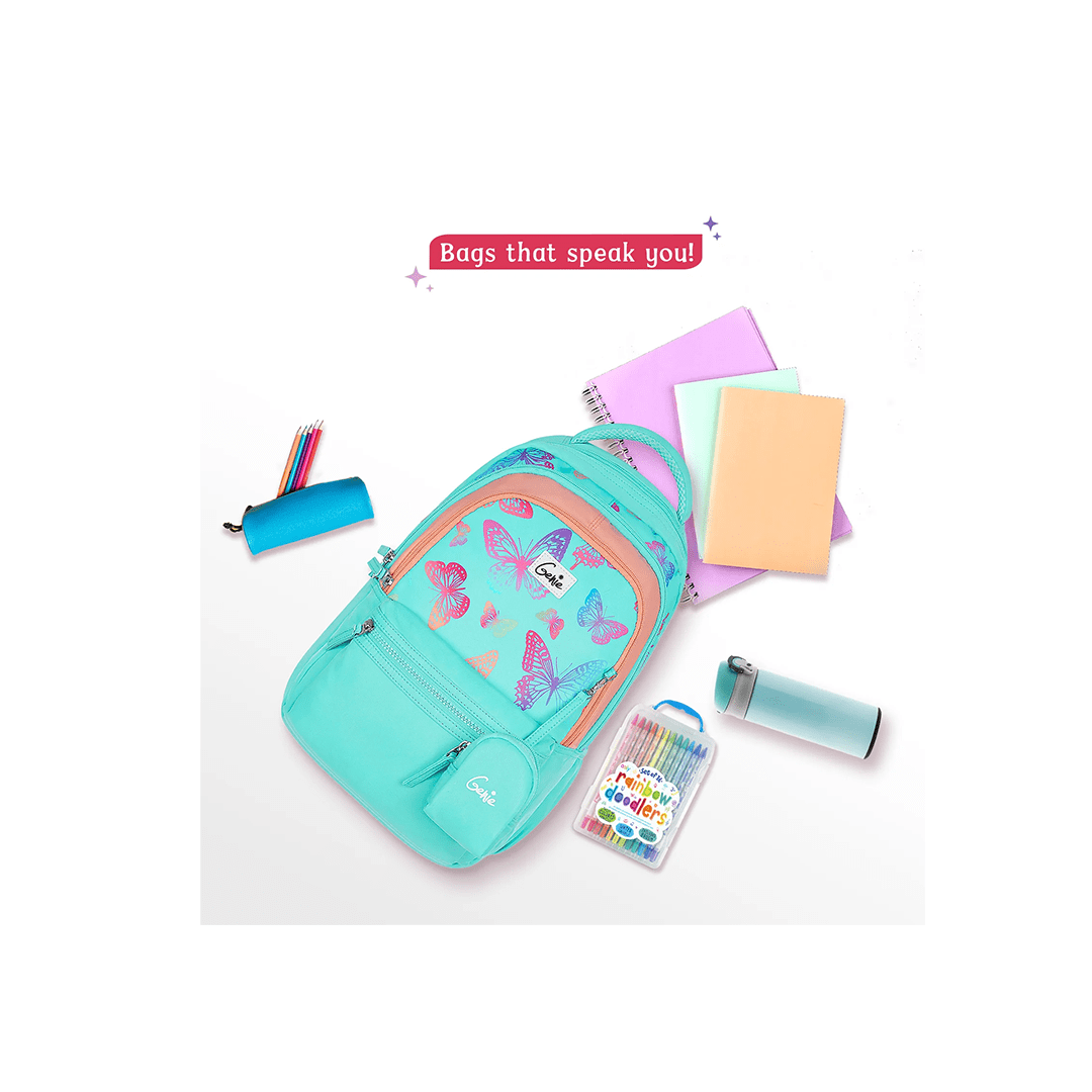 Genie toys Genie Nectar 27L School Backpack For Kids