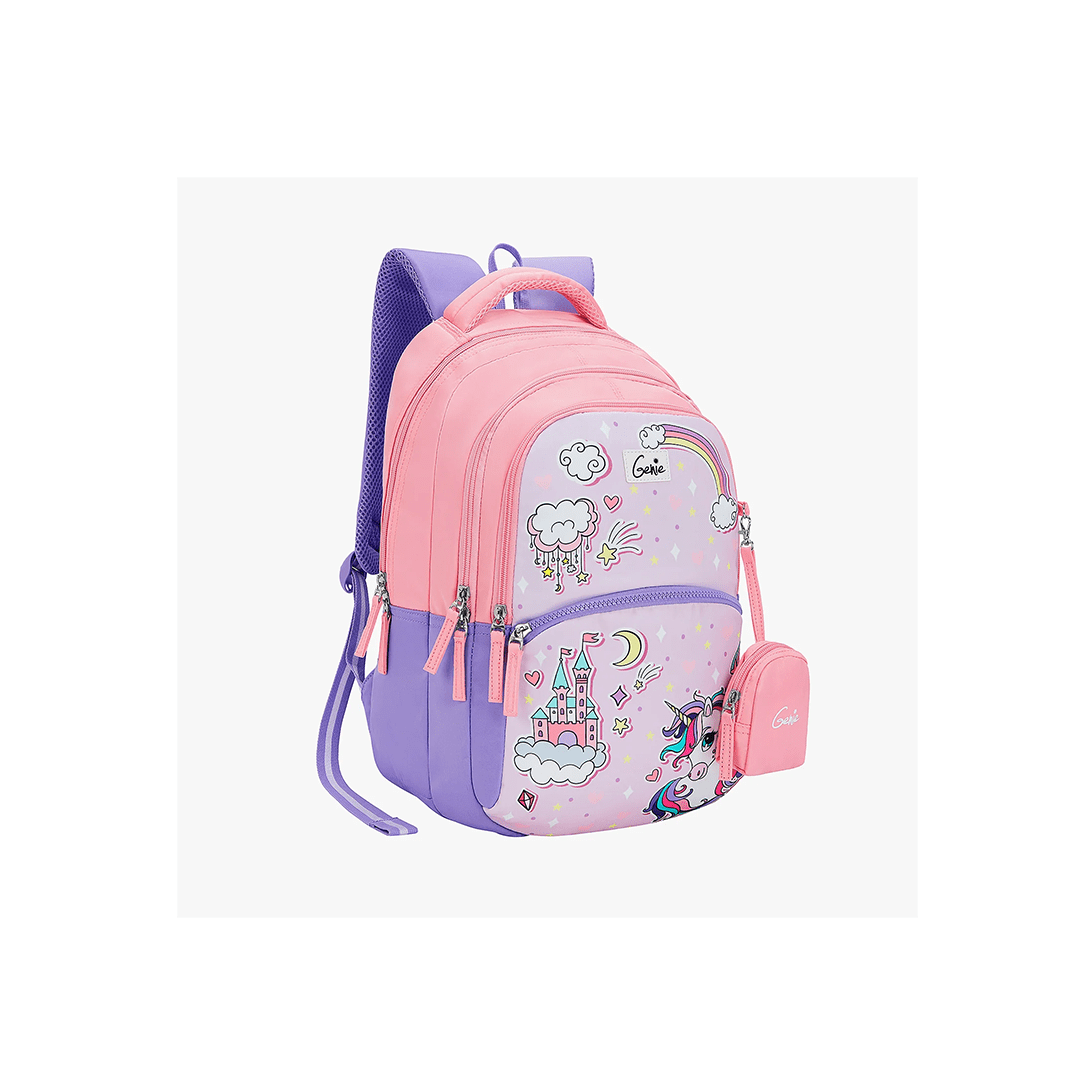 Genie Toys Genie Stardew 27L Pink School Backpack For Kids