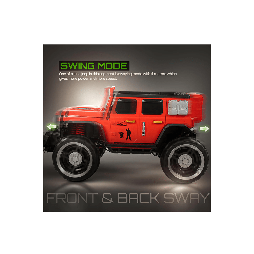 Baybee Ride-ons Baybee Hurricane Rechargeable Battery Operated Jeep for Kids (1 Year+)