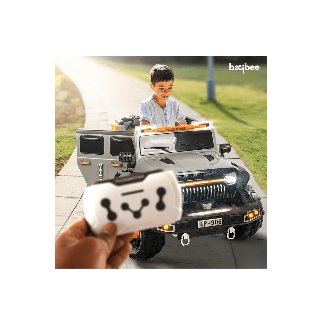Baybee Ride-ons Baybee Hurricane Rechargeable Battery Operated Jeep for Kids (1 Year+)