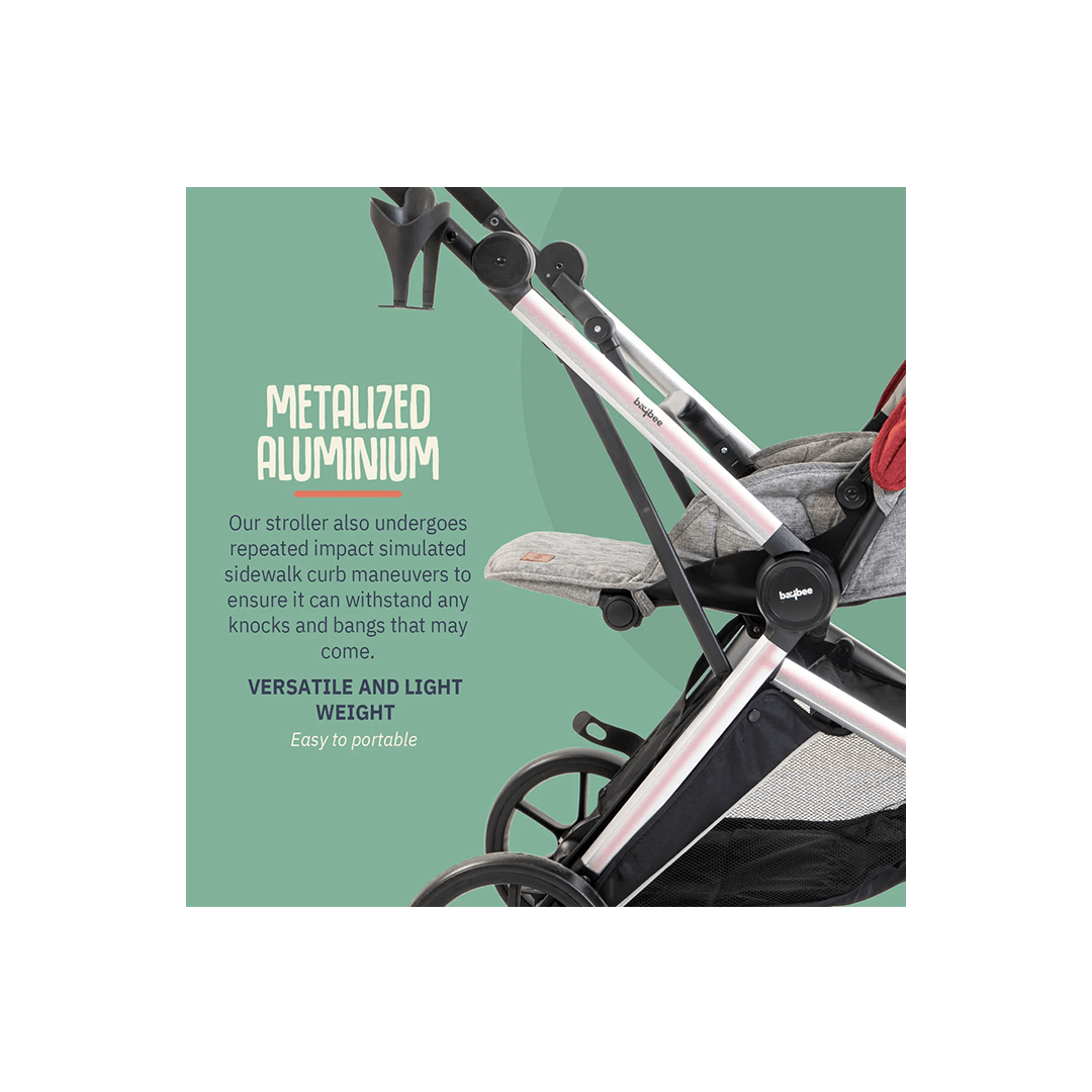 Baybee Other Gears Baybee infant Baby Pram Stroller With Aluminium Frame