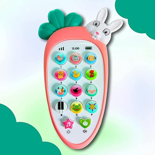 MM Toys Kids Musical Toy Smartphone – Light & Sound Phone Toy for Toddlers | Fun Learning Mobile Toy Gift for Boys & Girls