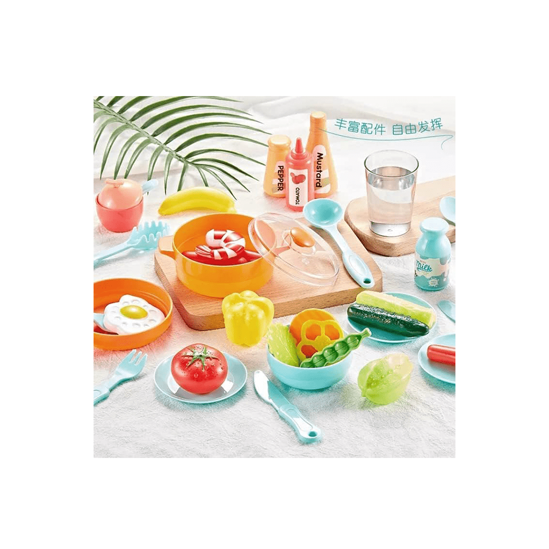 Burani Toys Toys Burani Toys Kitchen set For kids 42pcs (3 Years+)