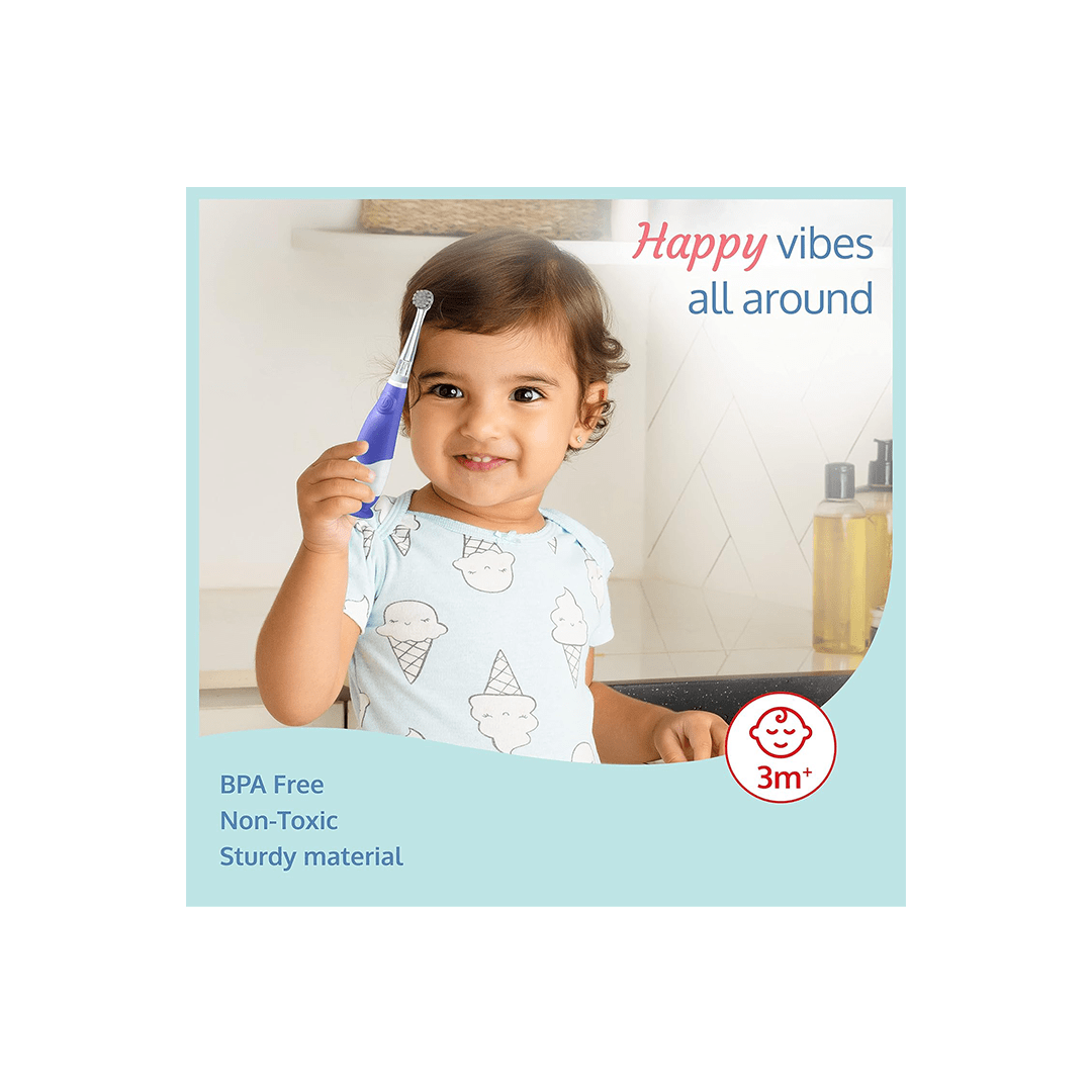 LuvLap Baby Care LuvLap Joy Baby Sonic Infant and Toddler Electric Toothbrush