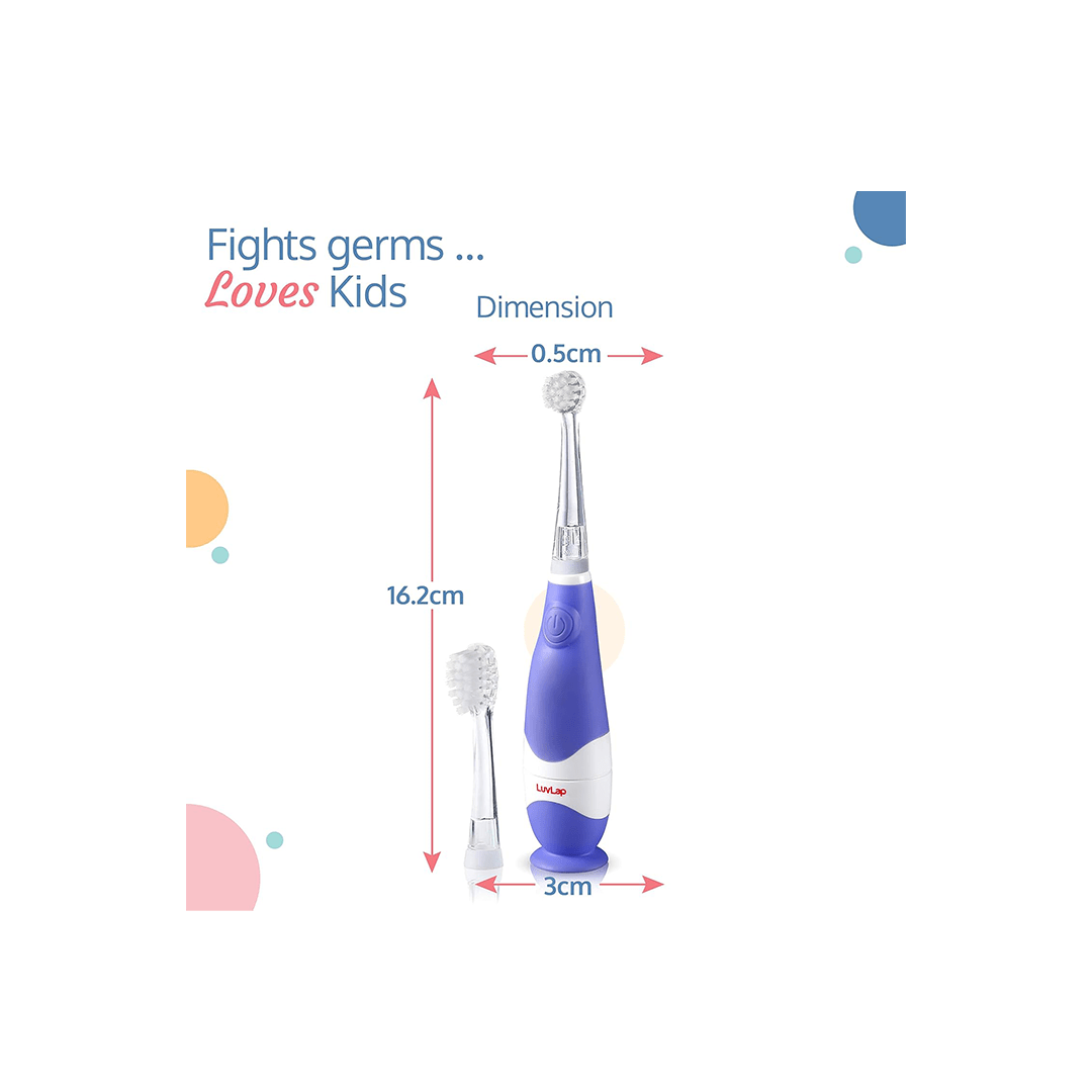 LuvLap Baby Care LuvLap Joy Baby Sonic Infant and Toddler Electric Toothbrush