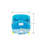 Mee Mee Newborn Baby Bather Bath Chair ,Foldable ,3 Position Adjustable Chair ,Washable Soft Mesh Seat