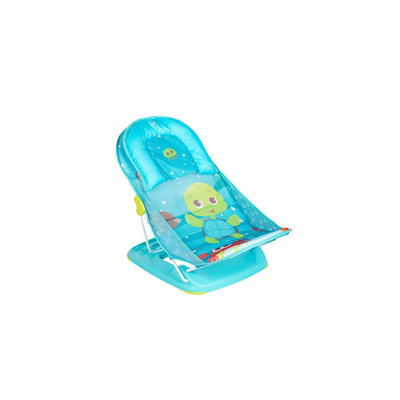 Mee Mee Newborn Baby Bather Bath Chair ,Foldable ,3 Position Adjustable Chair ,Washable Soft Mesh Seat