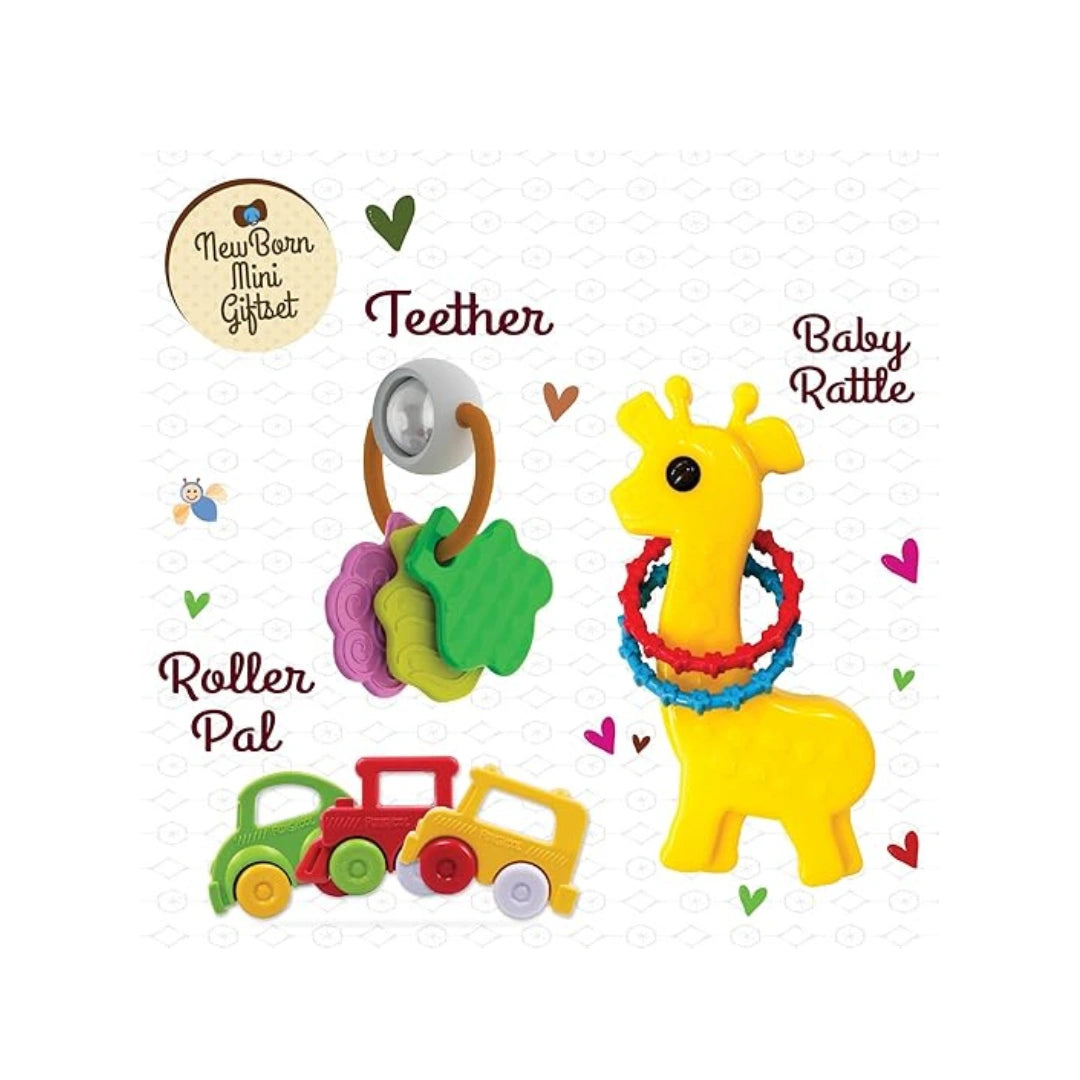 Baby toy gift set multicolour