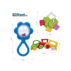 Baby toy gift set multicolour